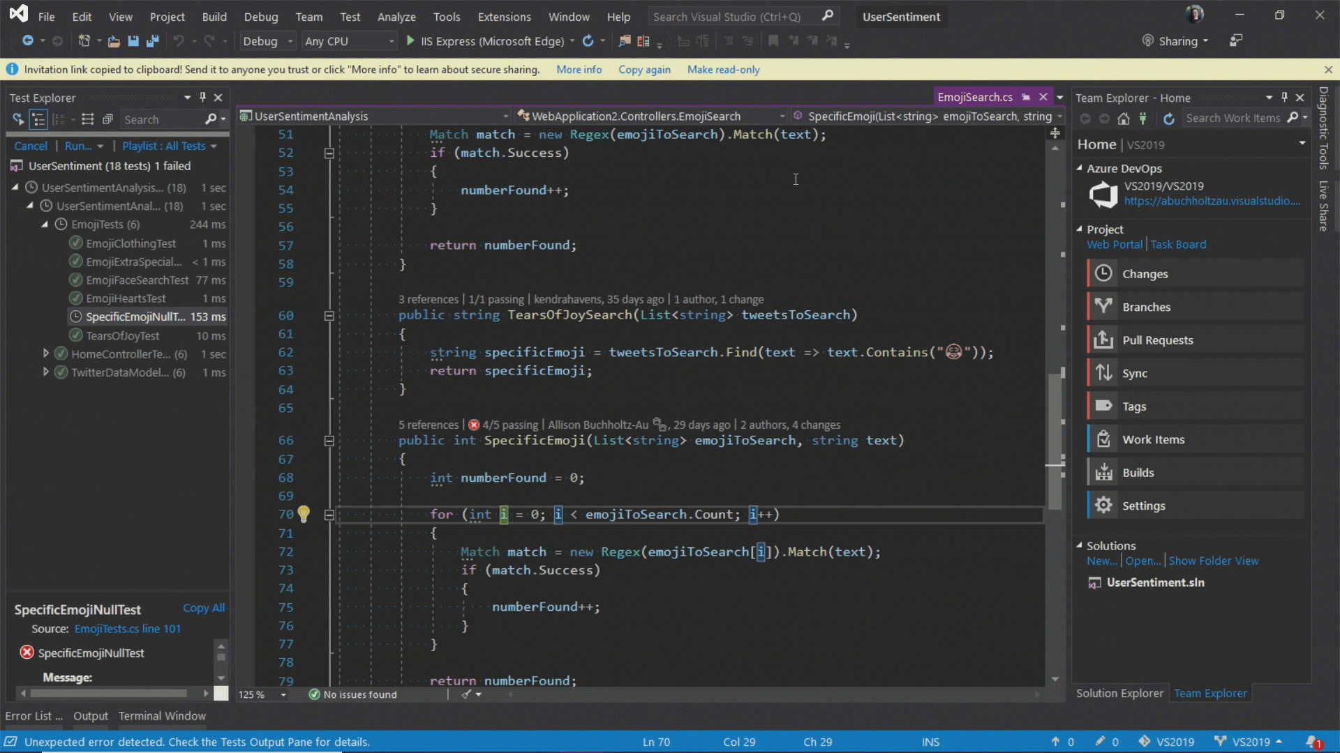 best ide for react: vscode screenshot