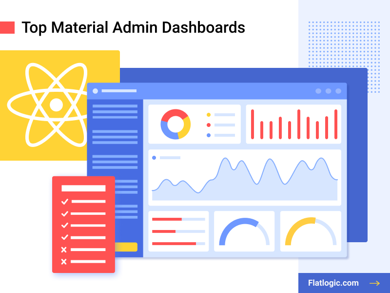 Top 9 Material Admin Dashboards to Try in Your Next Business Project