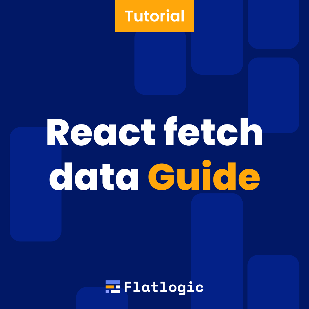 React Application Fetch Data [Guide]