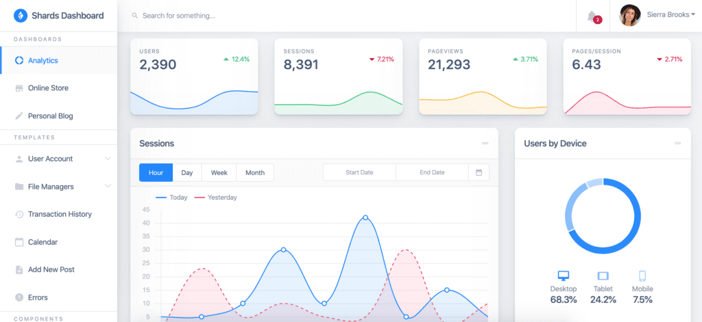 Shards Dashboard Pro React